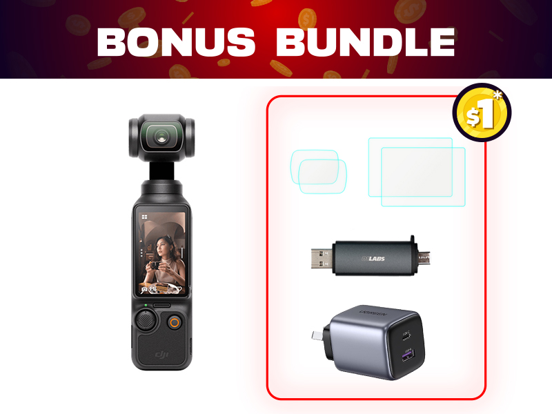 Osmo Pocket 3 + $1 Bonus Bundle